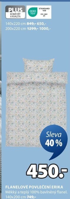 Flanelové povlečení