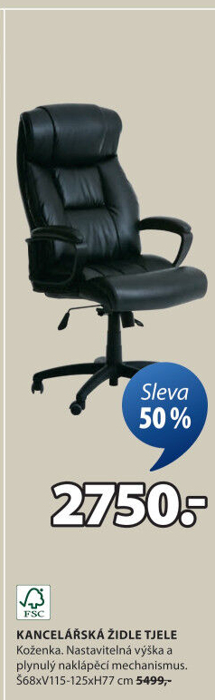 Kancelářská židle Tjele - Jysk akcniletaky.com