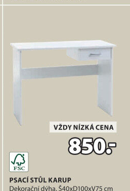 Psací stůl Karup