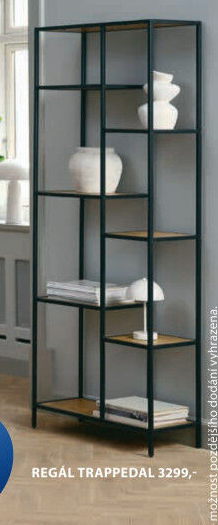 Regál Trappedal