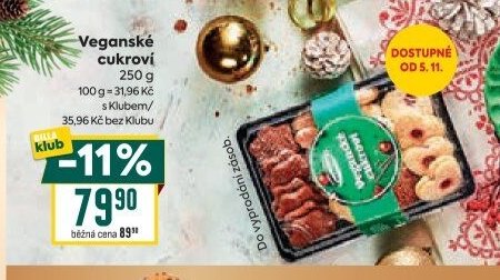 Veganské cukroví 250 g