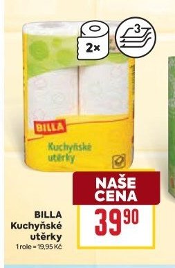 BILLA Kuchyňské utěrky