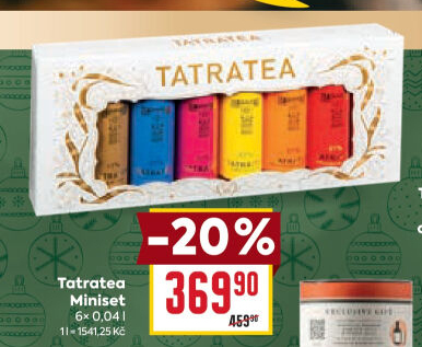 Kolekce miniatur Tatranský čaj Karloff