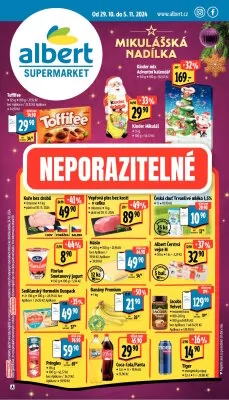 akční leták Albert 29.10.2024-5.11.2024