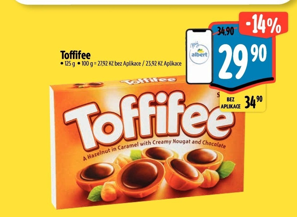 Bonboniéra Toffifee Storck