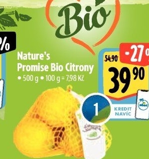 Citrony bio Nature'
