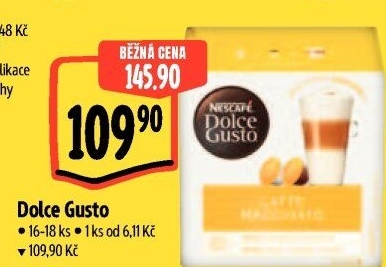Kapsle Dolce Gusto Nescafé