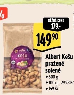 Kešu pražené Albert