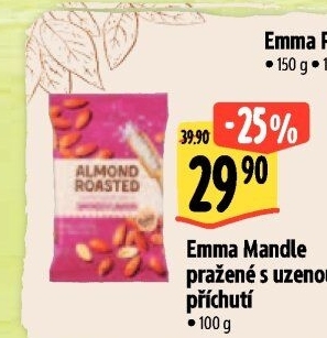 Mandle pražené Emma