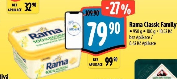 Margarín Classic Rama