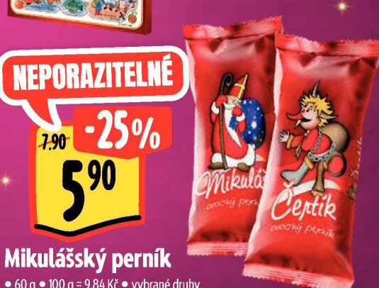 Perník mikulášský Perníkář Pardubice