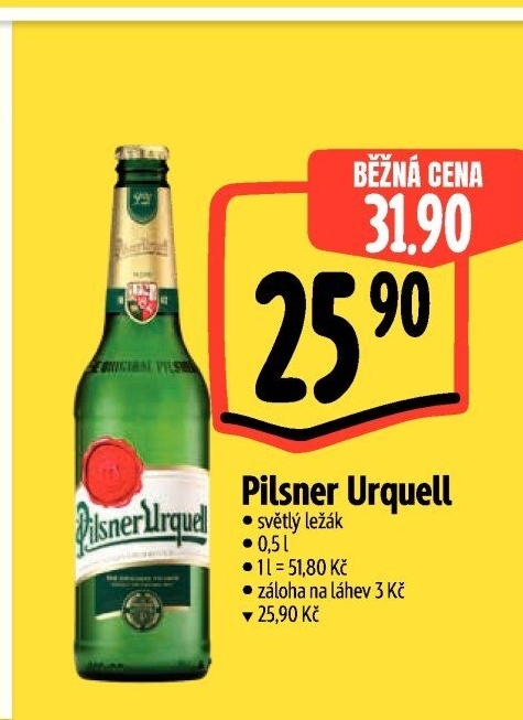 Pivo Pilsner Urquell