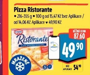 Pizza mražená Ristorante Dr. Oetker