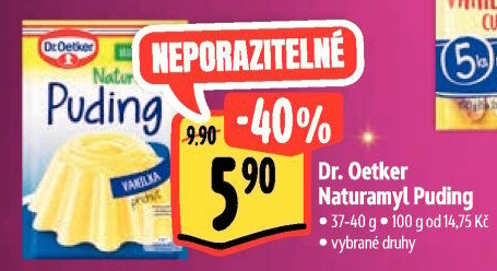 Pudink Naturamyl Dr. Oetker