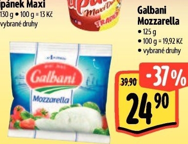 Sýr Mozzarella Galbani