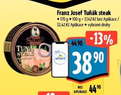 Tuňák steak Exclusive Franz Josef Kaiser