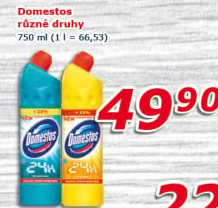 Čistič WC gelový Domestos