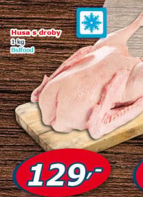 Husa mražená Bidfood