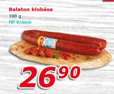 Klobása Balaton Krásno