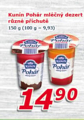 Mléčný Pohár Mlékárna Kunín