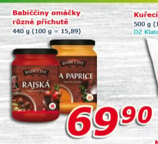 Omáčky Babiččiny Druid