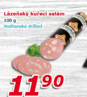 Salám kuřecí lázeňský Vodňanské kuře