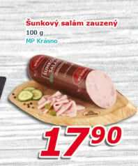 Salám šunkový zauzený Krásno