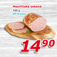 Sekaná pečená Meziříčská Krásno