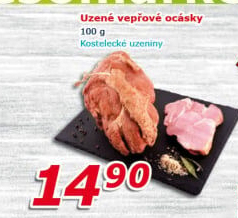 Vepřové ocásky uzené Kostelecké uzeniny