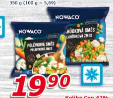 Zelenina mražená Nowaco