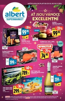 akční leták Albert 29.10.2024-19.11.2024