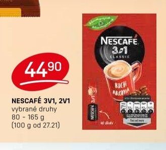 NESCAFÉ 3V1, 2V1