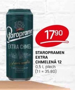 STAROPRAMEN EXTRA CHMELENÁ 12