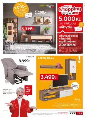akční leták XXXLutz 29.10.2024-10.11.2024