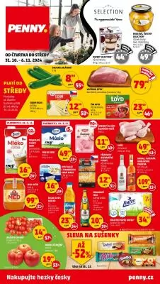 akční leták Penny Market 31.10.2024-6.11.2024