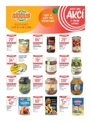 akční leták Globus 30.10.2024-5.11.2024