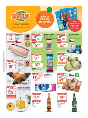 akční leták Globus 30.10.2024-5.11.2024