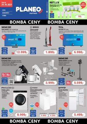 akční leták Planeo 29.10.2024-3.11.2024