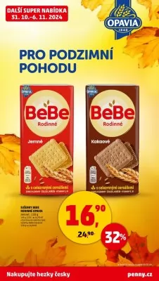 akční leták Penny Market 31.10.2024-6.11.2024