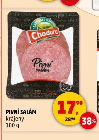 Pivní salám Chodura