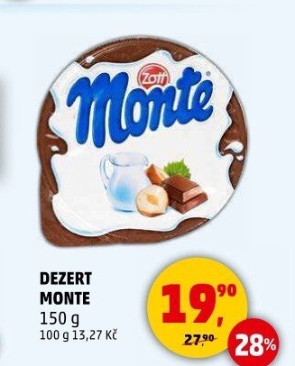 Dezert Monte Zott