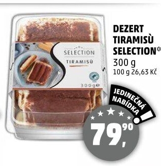 Dezert Tiramisu Selection