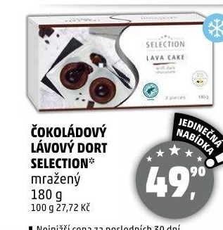 Dort lávový mražený Selection