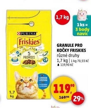 Granule pro kočky Friskies