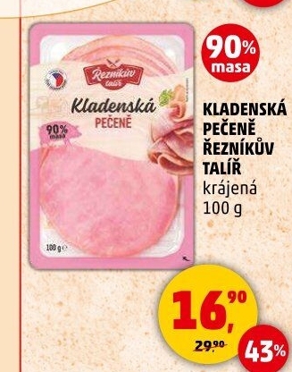 Kladenská pečeně Řezníkův talíř