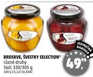 Kompot broskve Selection