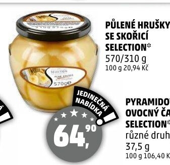 Kompot hrušky Selection