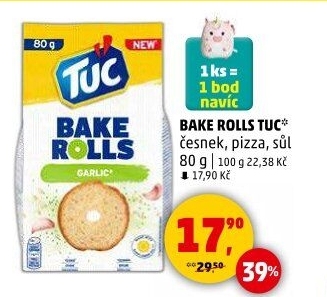 Krekry Bake Rolls Tuc