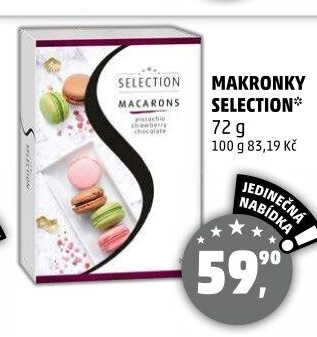 Makronky Selection