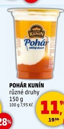Mléčný Pohár Mlékárna Kunín